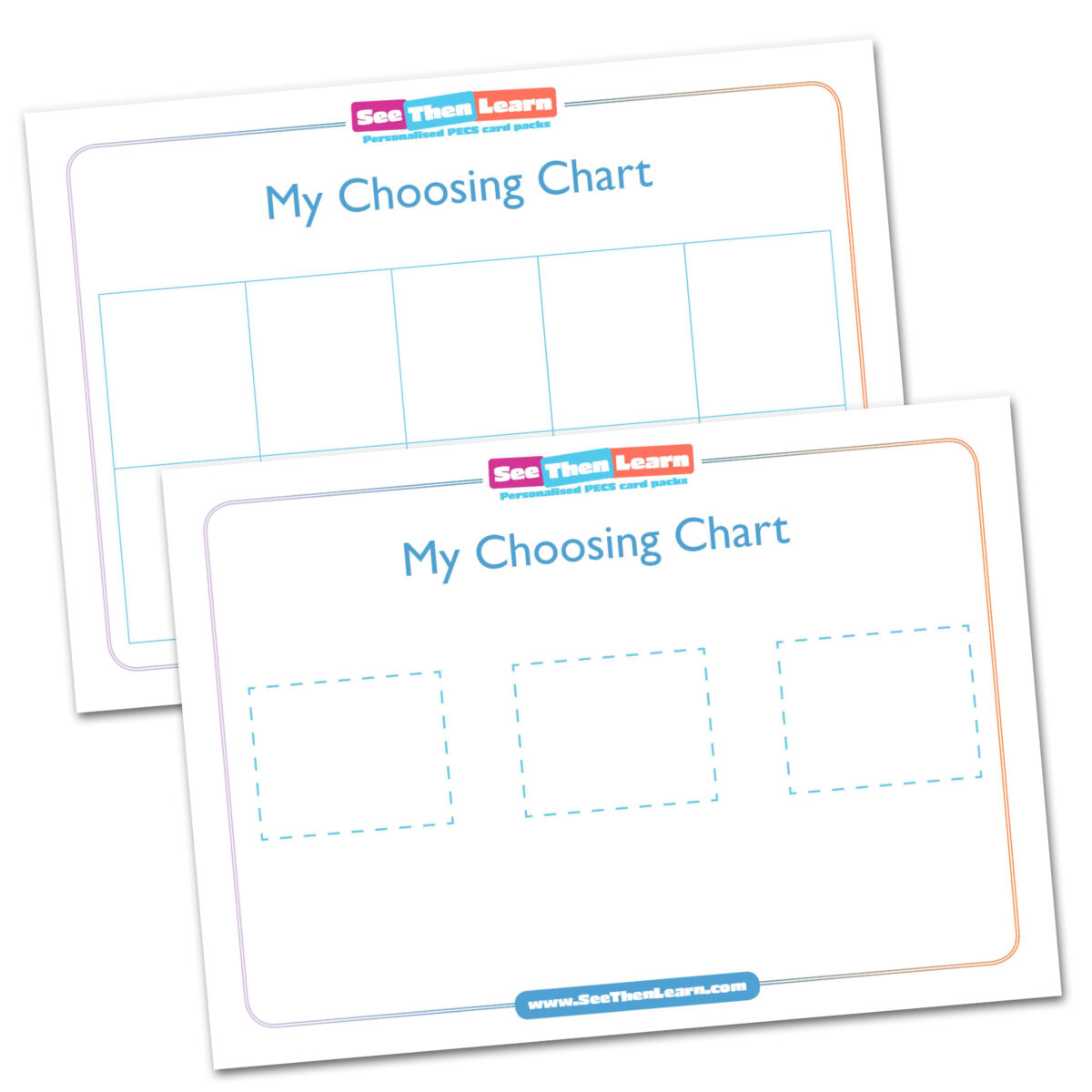 My Choosing Chart - Visual Learning Resources Board