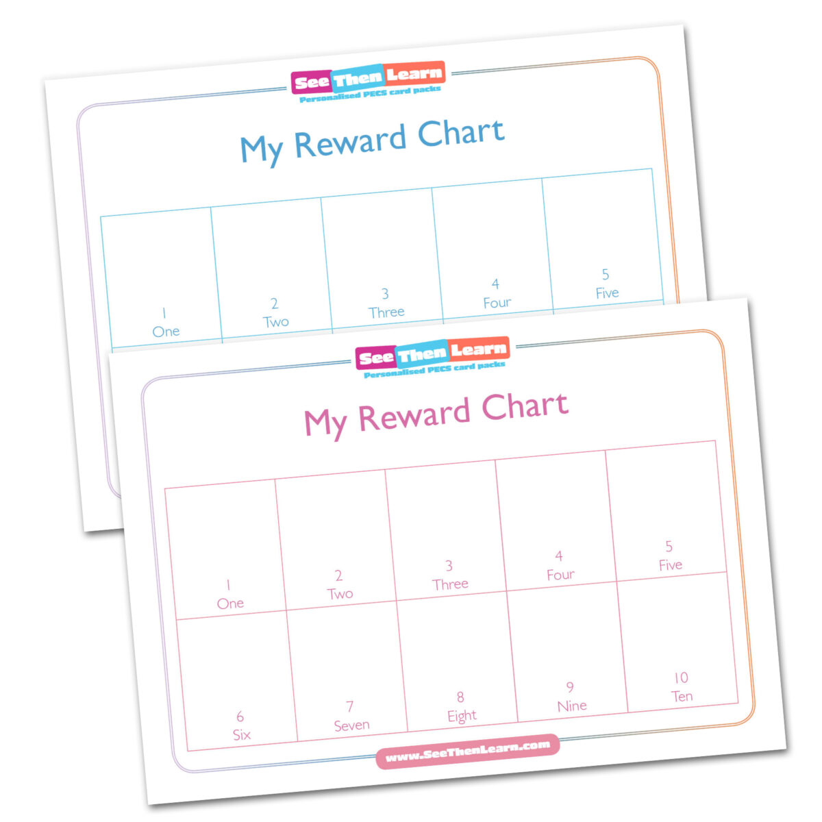 My Reward Chart Visual Learning Resources Board