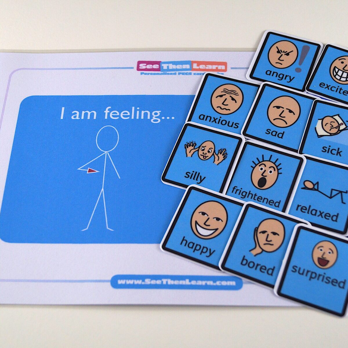See Then Learn - I Am Feeling (Blue)